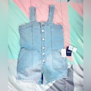 Girls overall shorts